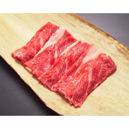 千屋牛A5ランク ステーキ スライスセット サイコロステーキ300ｇ & モモ肩バラスライス 300g