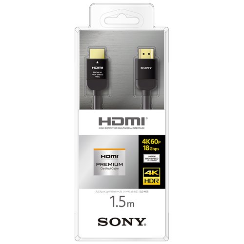 ソニー HDMIケーブル イーサネット対応 プレミアム HIGH SPEED 1.5m DLC-HX15