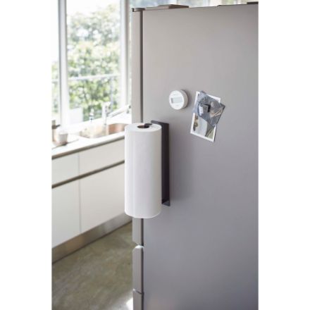 tower　マグネットキッチンペーパーホルダー　タワー　ワイド　ブラック