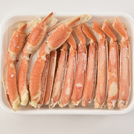 ボイル ずわいがに & 新巻鮭 ( ずわいがに 700g 棒脚 爪 爪下 肩肉 ) 新巻鮭 1.4kg ( 6分割真空 )