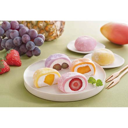 母の日 2026 母の日 彩りフルーツ大福 計8個入 メッセージブーケ付 1851-286