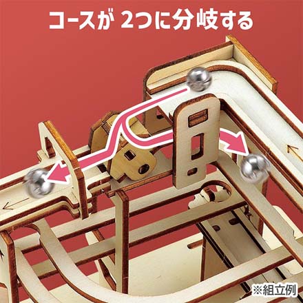 木製電動デラックスコースタークラフトキット FDC