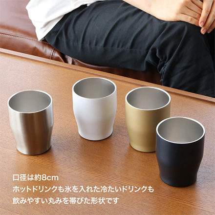 NEW真空タンブラー 350ml ネイビー2個