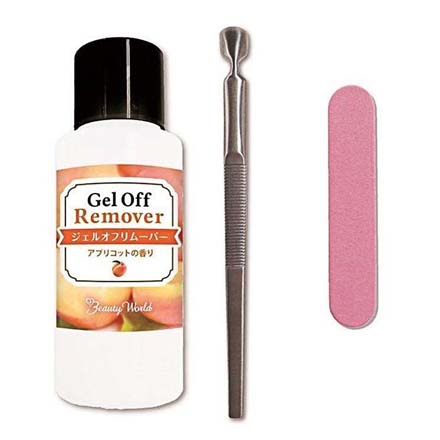 ネイルオフ ジェルオフ ジェルネイル リムーバーキット 1個