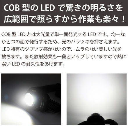 COB型 LEDヘッドライト