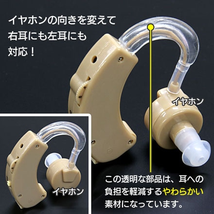 耳掛け式集音器