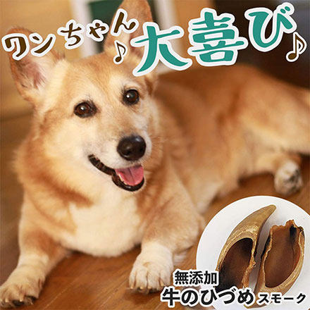 牛のひづめスモーク10個セット 犬のおやつ