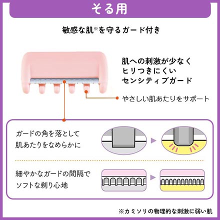 デリケートゾーン用 カミソリ ピアニィ VIO そる用
