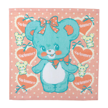 スイマー swimmer ハンドタオル ラブリーハグリー 1枚 RIS