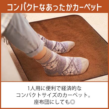 TEKNOS テクノス ミニマットマイヤー テクノヒート ブラウン EC-K411H