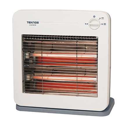 TEKNOS テクノス 電気ストーブ 800W 400W ES-K740W