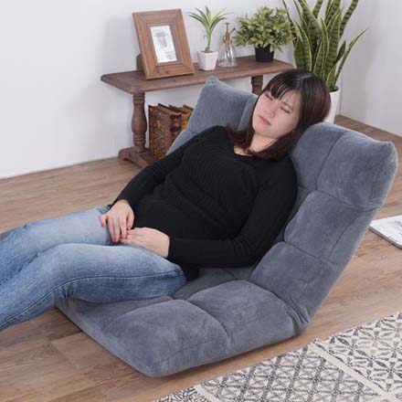 もこもこワイドリクライナー FKC-005 グレー