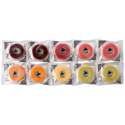 お歳暮 2025 北海道カラフルバウムクーヘン 9827-027