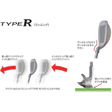 ロフト角39度リンクス ゴルフ YS-ONE TYPE R/TYPE S チッパー Lynxオリジナル スチールシャフト Lynx YSワン 39度/タイプR