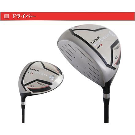 【レフティ】 LYNX SIVER CAT LV3 レフティーアイアン セット