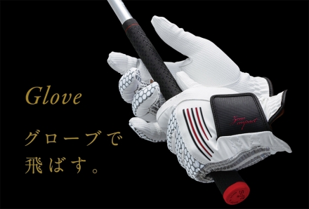 左手用キャスコ ZI-1926 ゼウスインパクト ゴルフグローブ ホワイト/22cm