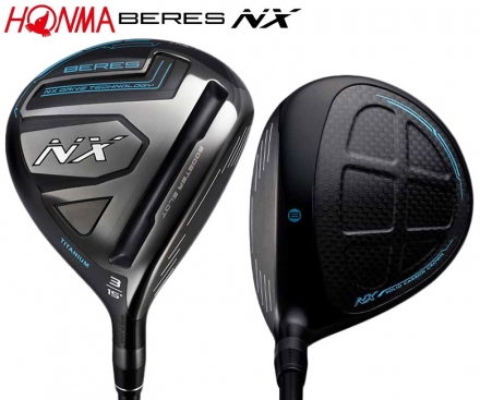 チタン設計ホンマ ゴルフ ベレス NX チタンフェース フェアウェイウッド VIZARD for NX 45 カーボンシャフト 5W/18度/R