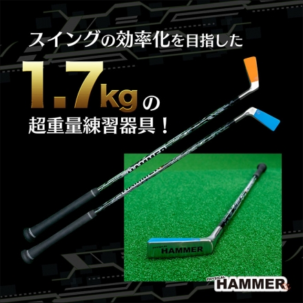 リンクス フィジカルハンマー 超重量 練習器具 PHYSICAL HAMMER 素振り スイング練習機 34.25インチ