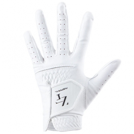 左手用イオンスポーツ インスパイラル ゴルフグローブ ホワイト 22cm