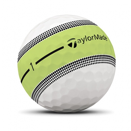 テーラーメイド ツアーレスポンス ストライプ ネオン ゴルフボール 1ダース/12球 ネオンマルチ
