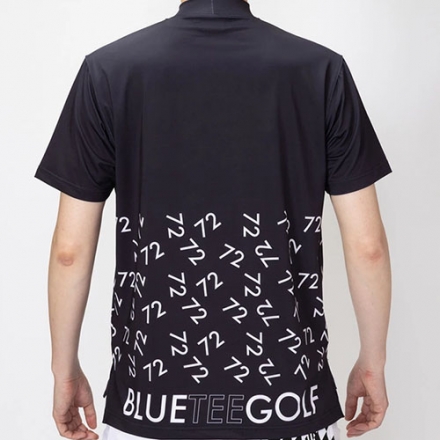 ブルーティー ゴルフ BTG-AMT001 72ダンス 半袖 モックネック シャツ ブラック/M