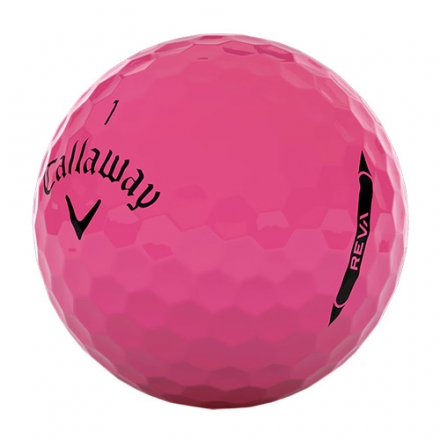 レディース/2ダース販売キャロウェイ REVA ゴルフボール ピンク