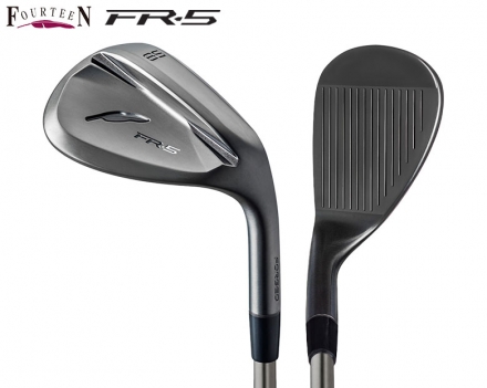 フォーティーン FR-5 ダイヤモンドブラックサテン仕上げ ウェッジ N.S.PRO TS101W-BK スチールシャフト 48度/8度