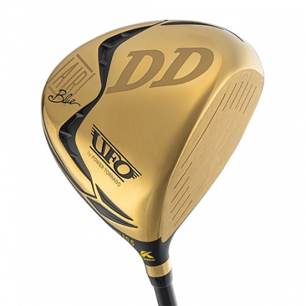 キャスコ ゴルフ UFO AIR DD by POWER TORNADO ゴールド仕様 ドライバー Falcon shaft AIR カーボンシャフト 10.5度/S