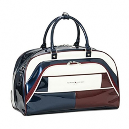 トミーヒルフィガー エナメルスポーツ THMG5FB1 ボストンバッグ トリコロール(90)