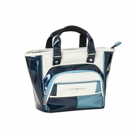 トミーヒルフィガー THMG5FT1 エナメルスポーツ ラウンドバッグ トリコロール(90)