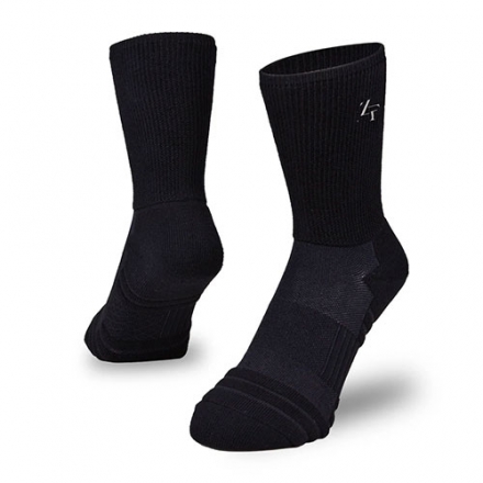 イオンスポーツ ゼロフィット スポーツ ソックス ミドル ブラック/M