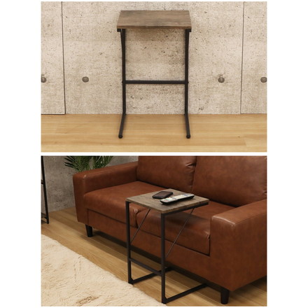 サイドテーブル 幅34cm テーブル デスク 机 ベッドサイド ミニテーブル ナイトテーブル 棚