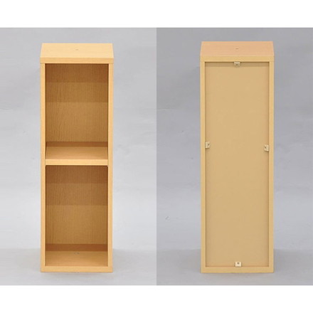 カラーボックス 幅20 高さ60 すき間収納 2段 二段 スリム オープンラック ラック 収納 コンパクト 本棚 ブックラック 20cm おしゃれ