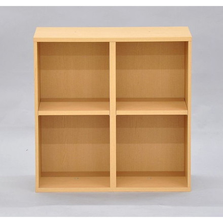 カラーボックス 幅60 高さ60 すき間収納 2段 二段 ワイド オープンラック ラック 収納 コンパクト 本棚