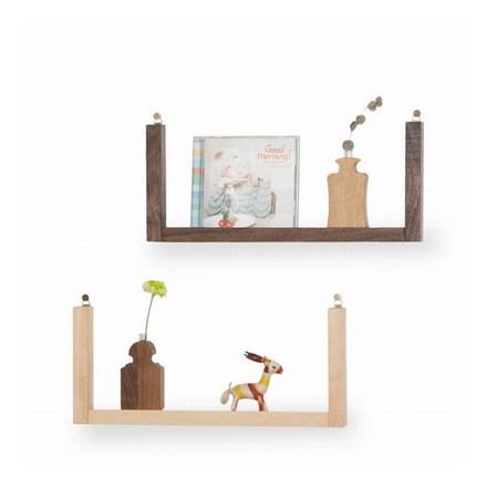 Latree(ラトレ) FUNシリーズ 無垢のウォールラック 360 ビーチ材 木製 オイル仕上げ 高級感 飛騨家具 株式会社HIDAKAGU