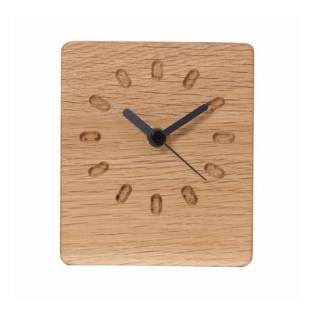 Latree(ラトレ) TIMEシリーズ 無垢の小さい時計 ピット 天然木 無垢 木製 オイル仕上げ 高級感 飛騨家具