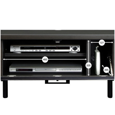 テレビ台 幅145 奥行45 高さ42 国産 完成品 ブラウン ローボード 木製 大川家具 ブラックガラス 脚付き