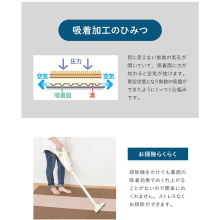 サンコー おくだけ吸着 タイルマット 60×90cm 8枚入 日本製 はっ水 撥水 滑り止め ずれない 洗える 洗濯可 ジョイントマット タイル ペット マット 床暖房対応 国産 厚さ4mm 犬用 猫用 ペット用 ライトベージュ
