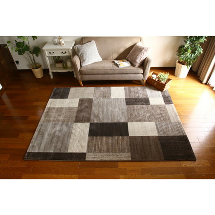 ウィルトンカーペット アーゲンタム 160x230cm ベルギー製 ラグ ラグマット 絨毯