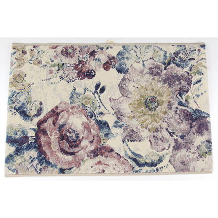 ウィルトンカーペット フロール 240x330cm アイボリー ベルギー製 ラグ ラグマット 絨毯