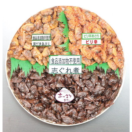 三重 桑名 貝新フーズ あっさりぐれ煮詰合せ 150g 常温