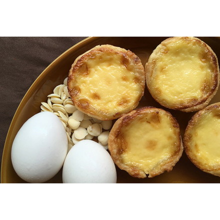長崎 「チャイデリカ」 マーマ ルイの杏仁エッグタルト 12個 （35g×6個)×2袋