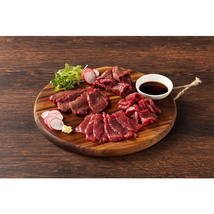熊本 フジチク ふじ馬さし赤身食べ比べ 80g×2 計160g 冷凍