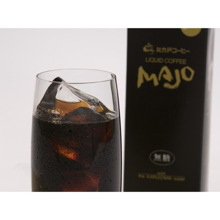 ミカド珈琲 MAJOリキッドコーヒー無糖 6本セット C-30
