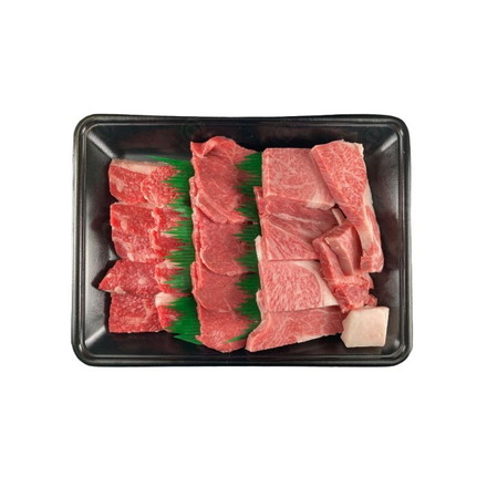 大阪 萬野屋 萬野和牛焼き肉3種550g