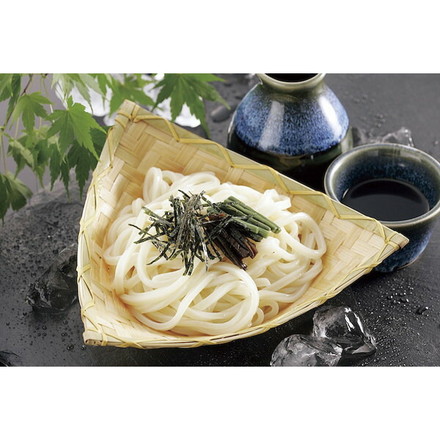 群馬 万葉亭 水沢うどん詰め合わせセット 半生麺300ｇ×5袋、めんゆつ50ｍｌ×5袋、ごま2.5ｇ×5袋