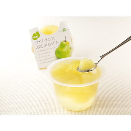 さくらんぼ&ラフランスぷるぷるゼリーセット さくらんぼぷるぷるゼリー240ｇ×4、ラフランスぷるぷるゼリー240ｇ×4