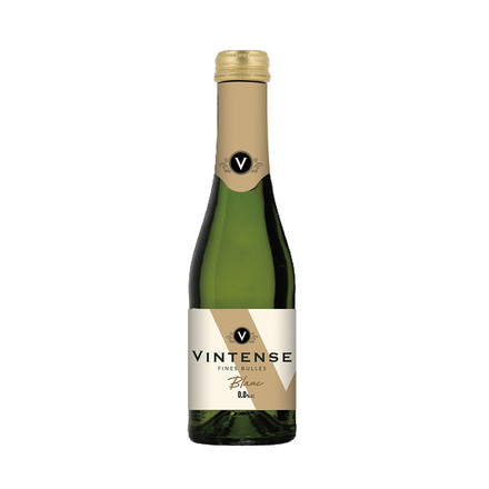 【12本セット】ヴィンテンス スパークリング ブラン ミニ 200ml VINTENSE ノンアルコール ワイン スパークリング ベルギー 泡 白 ブラン 飲みきり 輸入ワイン 海外ワイン まとめ買い まとめ売り