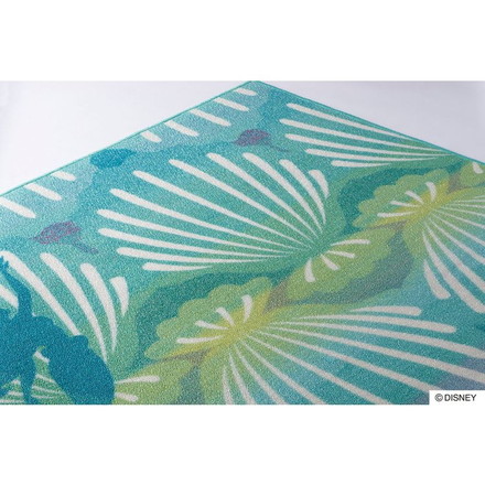 ディズニー ラグ 100×140cm アリエル シェルフィッシュ DISNEY 床暖房 ホットカーペット対応 キャラクター 北欧