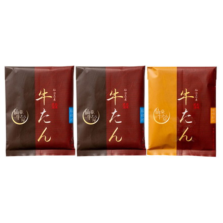 仙臺牛たん屋 牛たん詰合せ B 塩味 味噌味 約580g 冷凍